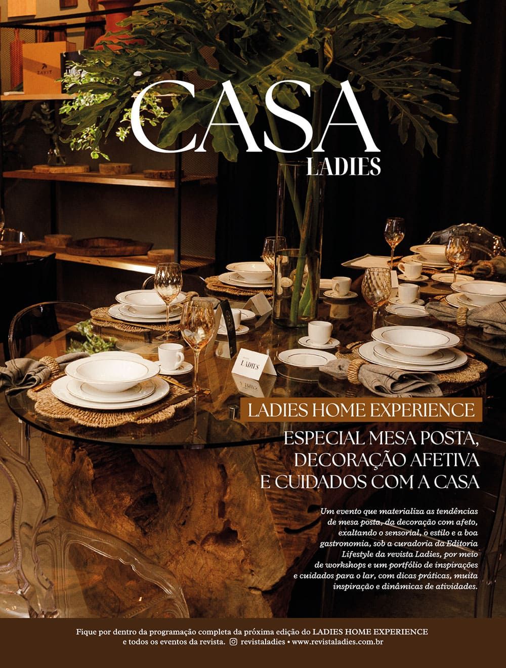 LADIES home Experience 2025: confira a programação de entrevistas, talks e workshops